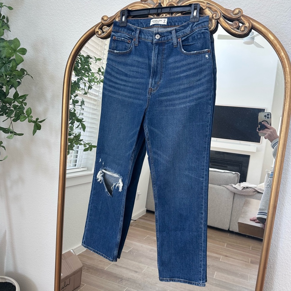 Abercrombie & Fitch ankle straight